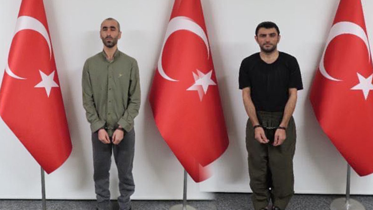 MİT'ten nokta operasyonu: İki PKK'lı yakalanarak Türkiye'ye getirildi